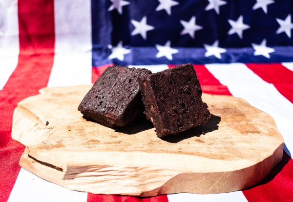 Amerikaanse Proteïne Brownie (gluten vrij) - Box van 4