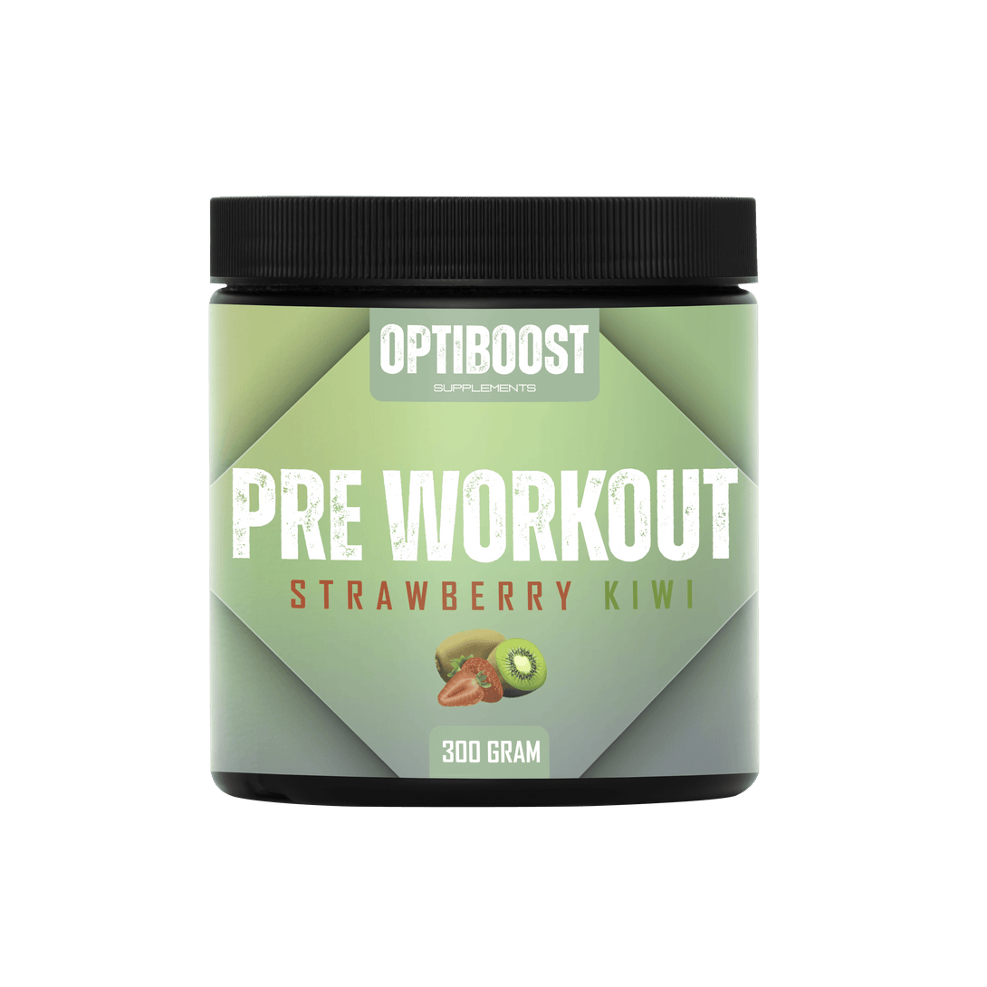 Pre-workout Aardbei & Kiwi - 300 Gram - Optiboost